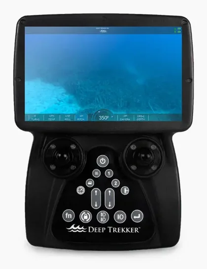 Handheld ROV surface controller with screen